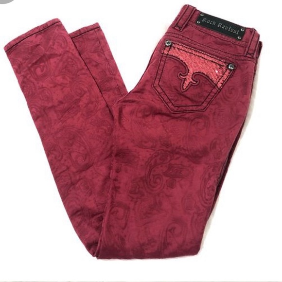 Rock Revival Denim - 🔥Rock Revival ‘Fleur De Lis’ Embroidery Jeans🔥